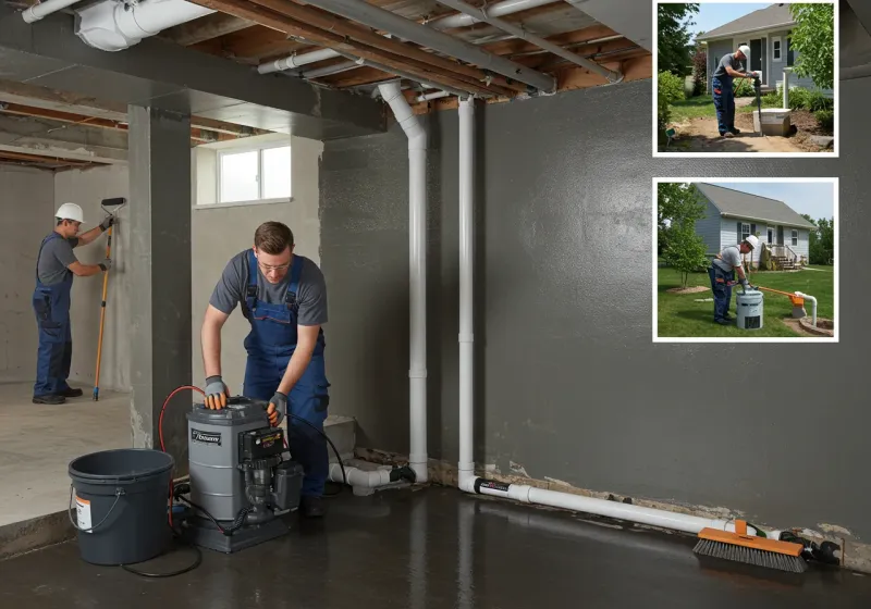 Basement Waterproofing and Flood Prevention process in South Zanesville, OH